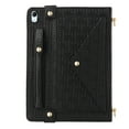 thumbnail image 1 of Dteck Handbag Case for  iPad 11-inch (A16) 2025,iPad 10th Generation 10.9 inch 2022 Elegant Crossbody Folio Stand Wallet Case with Pencil Holder, Card Slots, Hand Strap, Shoulder Strap,Black, 1 of 9