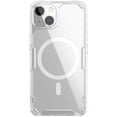 thumbnail image 1 of Dteck Heavy Duty Clear Case for iPhone 14 Plus Crystal Transparent PC Back TPU Border Slim Thin Compatible with MagSafe Shockproof Scratch Resistant Case For iPhone 14 Plus,White, 1 of 9