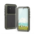 thumbnail image 1 of Dteck Heavy Duty Metal Case for Samsung Galaxy S26+ / S26 Plus 6.7" Full Body Rugged Cover with Built in Screen Protector,Green, 1 of 7