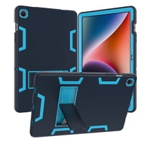 Dteck Heavy Duty Shockproof Case for Samsung Galaxy Tab A9  / A9 Plus 11 inch 2023 (SM-X210/X215/X216) Rugged 3 Layers Hybrid Protective Cover with Kickstand, Blackblue