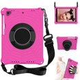 thumbnail image 1 of Dteck Kids Case for 9.7" iPad 6th Gen/iPad 5th Gen/iPad Air 2/iPad Air 1st Gen/iPad Pro 9.7", Heavy Silicone Shockproof Case Kids Friendly Cover with Shoulder Strap/Handle Stand, Rose, 1 of 6