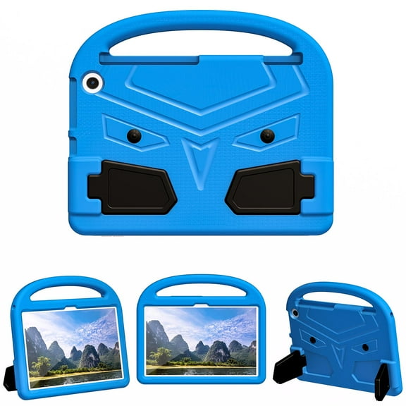 Dteck Kids Case for Fire Max 11 Tablet (13th Generation, 2023), Lightweight EVA Handle Stand Shockproof Child-Proof Cover for Amazon Kindle Fire Max 11,Blue