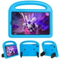 thumbnail image 1 of Dteck Kids Case For Samsung Galaxy Tab A4S /Galaxy Tab A 8.4 (2020) , Shockproof Light Weight Handle Stand Case EVA Foam Protective Cover with Kickstand,Blue Sparrow, 1 of 8