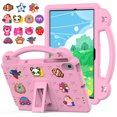 thumbnail image 1 of Dteck Kids Case for Lenovo Tab M10 Plus 3rd Gen 2022 10.6 Inch, Lenovo Tab M10 Plus 3rd Gen Case with DIY Toys,Shockproof Light Weight Cover Case for Lenovo Tab M10 Plus Gen 3 10.6" TB-125F/128F,Pink, 1 of 6