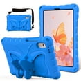 thumbnail image 1 of Dteck Kids Case for Lenovo Tab M9 9-inch TB-310FU TB-310FX, Lightweight EVA Stand Durable Shockproof Child Butterfly Case with Shoulder Strap for Lenovo Tab M9 2023,Blue, 1 of 6