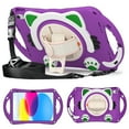 thumbnail image 1 of Dteck Kids Case for New iPad 10th Generation, Shockproof Handle Stand Case with Rotatable Hand Strap/Shoulder Strap for iPad 10th Gen 10.9" 2022,Purple, 1 of 6