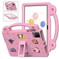 thumbnail image 1 of Dteck Kids Case for Revvl Tab 5G Tablet Case, Children Friendly DIY Cartoon EVA Foam Protective Handle Stand Cover for T-Mobile REVVL Tab 5G (2023) 10.36 Inch Tablet,Pink, 1 of 8