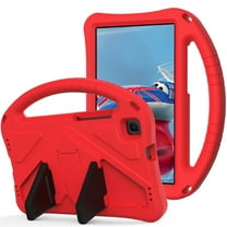 Dteck Kids Case for Samsung Galaxy Tab A 8.0 inch 2019, EVA Foam Lightweight Shockproof Handle Kickstand Protective Shell Cover For Galaxy Tab A 8.0 SM-T290 T295 2019 Release,Red