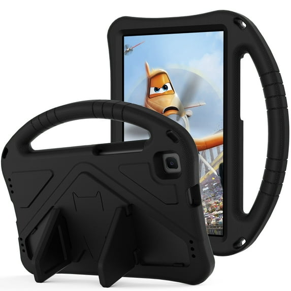 Dteck Kids Case for Samsung Galaxy Tab A 8.0 inch 2019, EVA Foam Lightweight Shockproof Handle Kickstand Protective Shell Cover For Galaxy Tab A 8.0 SM-T290 T295 2019 Release,Black