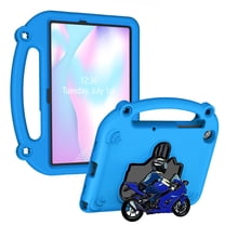 Dteck Kids Case for Samsung Galaxy Tab A11 Plus 2025 / A9 Plus 2023 11 inch Tablet, Shockproof Silicone Case Handle Grip Kickstand Cover for Galaxy Tab A11  2025/A9  2023, Blue