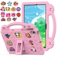 thumbnail image 1 of Dteck Kids Case for Samsung Galaxy Tab A8 10.5 2022, Galaxy Tab A8 Case with DIY Toys for Girls Boys, Light Weight Shockproof Handle Stand Kids Case for Samsung Galaxy Tab A8 2022 X200/X205/X207,Pink, 1 of 7