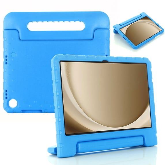 Dteck Kids Case for Samsung Galaxy Tab A9 8.7-inch (SM-X110/X115/X117), Shockproof Lightweight Kids Friendly Case with Convertible Handle Stand for Girls Boys Children,Blue