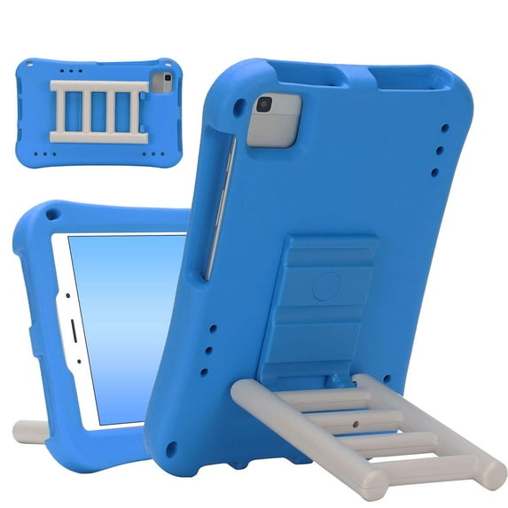 Dteck Kids Case for Samsung Galaxy Tab A9+ Plus 11-inch 2023 (SM-X210/X216/X218), Light weight Shockproof Rugged EVA Rotating Stand Protective Cover for Galaxy Tab A9+,Blue