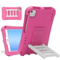 Dteck Kids Case for Samsung Galaxy Tab A9  Plus 11-inch 2023 (SM-X210/X216/X218), Light weight Shockproof Rugged EVA Rotating Stand Protective Cover for Galaxy Tab A9 ,Rose