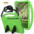 thumbnail image 1 of Dteck Kids Case for Samsung Galaxy Tab S10 FE Plus 13.1 inch (Model SM-X620/X626),Shockproof EVA Case Handle Stand with Shoulder Strap Cover for Galaxy Tab S10 FE+ 2025,Green, 1 of 7