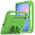 thumbnail image 1 of Dteck Kids Case for Samsung Galaxy Tab S10 FE+ / S10 FE Plus 13.1 Inch tablet, Child Proof Lightweight Shockproof EVA Foam Handle Stand Protective Case,Green, 1 of 5