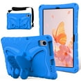 thumbnail image 1 of Dteck Kids Case for Samsung Galaxy Tab S6 Lite 10.4 inch (2024/2022/2020) & Tab S6 & Tab S5e 10.5 Inch Case with Shoulder Strap Butterfly Wings Stand Rugged Cover,Blue, 1 of 6