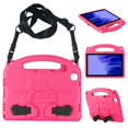 thumbnail image 1 of Dteck Kids Case with Shoulder Strap for Samsung Galaxy 2020 Tab A7 10.4" (Model SM-T500/ T505/ T507), Lightweight EVA Shockproof Kickstand Handle Cover Kids Friendly Super Protective Case, Rose, 1 of 6