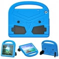 thumbnail image 1 of Dteck Kids Case for Walmart Onn 10.1 Inch Tablet 3rd Generation 2022 Release Modesl 100071485, Lightweight EVA Foam Shockproof Child-Proof Handle Case with Kickstand for Onn 10.1" Gen 3,Blue, 1 of 8