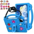 thumbnail image 1 of Dteck Kids Case for Walmart onn. 12.1" Tablet Pro 2024 Model (100146663), EVA Shockproof Cover with Shoulder Strap Stand Handle, Fun DIY Figures Accessories for Onn 12.1" Tablet Pro 2024,Blue, 1 of 6