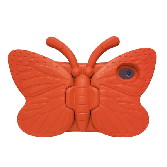 Dteck Kids Case for Onn. 8" Tablet (2024 Model), Shockproof Light Weight Protective Stand Cover for onn. 8" Tablet 2024 Model, Cute Butterfly,Red