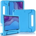 thumbnail image 1 of Dteck Kids Case for Walmart Onn 10.1 2nd Generation 2020 Tablet Model 100011886, EVA Shockproof Foam Convertible Handle Grip Stand Cover - Blue, 1 of 5
