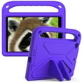 thumbnail image 1 of Dteck Kids Case for iPad mini,Shockproof EVA Case Kids Friendly Handle Kickstand Lightweight Cover for 7.9 Inch iPad mini 5/mini 4/mini 3,Purple, 1 of 5