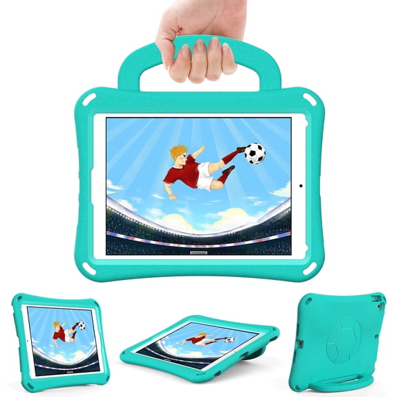 Dteck Kids Case for iPad 10.2", iPad 9th/8th/7th Gen Case, iPad 10.2 2021/2020/2019 Kids Case, Light Weight Shock Proof Handle Stand Child Friendly Cover for iPad 10.2",Mint