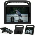 thumbnail image 1 of Dteck Kids Case for iPad 5th/6th Generation (9.7-inch, 2017/2018), iPad Air/Air 2/iPad Pro 9.7 Case Durable EVA Shockproof Protective Cover with Handle Kickstand Cover,Black, 1 of 6