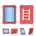 thumbnail image 1 of Dteck Kids Case for iPad 5th 6th Generation 9.7 inch,iPad Air 1st/iPad Air 2 Shockproof Rugged EVA Kids Friendly Case 360 Degree Rotating Kickstand Stairs Back Cover,Red, 1 of 7