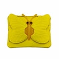 thumbnail image 1 of Dteck Kids Case for iPad Air 11 Inch (2024) iPad 10th Gen 10.9"/iPad Air 5th 4th Gen 10.9"/iPad Pro 11 (2022-2018),Butterfly Wings Stand Light Weight EVA Shockproof iPad Cover for Girls Boys,Yellow, 1 of 5