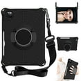 thumbnail image 1 of Dteck Kids Case for iPad Air 4th Gen 10.9"/iPad Pro 11 inch (2020/2018), Heavy Silicone Shockproof Case Kids Friendly Cover with Shoulder Strap/Handle Stand, Black, 1 of 6