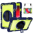 thumbnail image 1 of Dteck Kids Case for iPad mini 5/4 Case 7.9", iPad mini 5 Case, iPad mini 4 Case, 360 Rotating Hand Strap Stand Shoulder Strap Heavy Duty Drop Protection Rugged Case, Green, 1 of 7