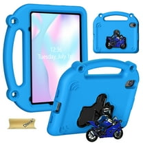 Dteck Kids Case for iPad mini 7 (A17 Pro) 2024 & iPad mini 6 (A15) 2021, 8.3-inch iPad mini 6th/7th Generation Case, Durable Shockproof Handle Stand iPad Case,Blue