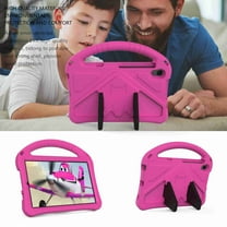 Dteck Kids Friendly Cover for Lenovo Tab M8 FHD/Tab M8 HD 2019 Tablet TB-8705F 8505F,Anti-Drop Shock Proof Light Weight Convertible Handle Stand Cover (Rose)