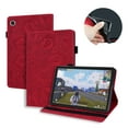 thumbnail image 1 of Dteck for Kindle Fire Max 11 Case (13th Generation, 2023 Release) 11 Inch, Slim Embossed PU Leather Folio Flip Cover with Card Holder Anti-Slip Multi-Angle Stand,Red, 1 of 7