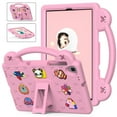 thumbnail image 1 of Dteck for Lenovo Tab M10 10.1" 2020 Case,Kids Light Weight Cute DIY Cartoon Pattern Shock Proof EVA Foam Kickstand Tablets Cover for Lenovo Tab M10 HD 2nd Gen TB-X306F/X306X 10.1" 2020, Pink, 1 of 8