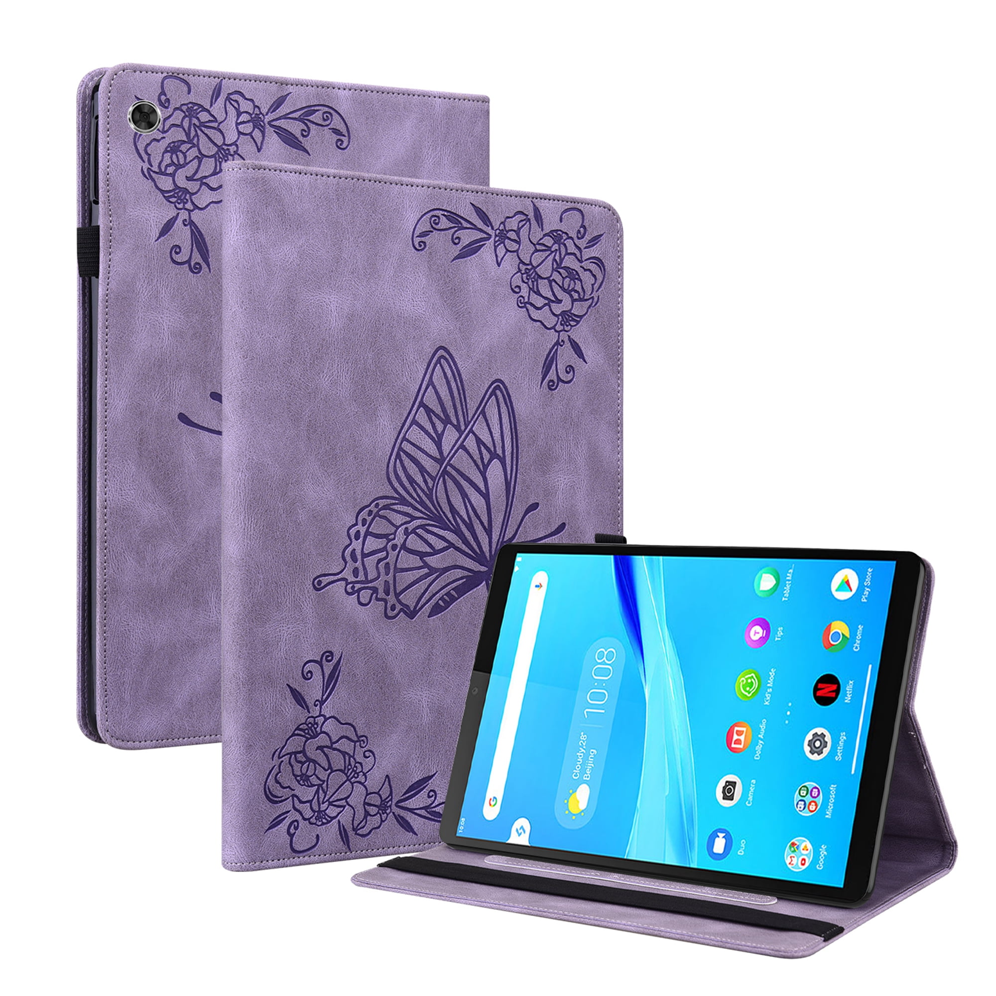 Dteck Lenovo Tab M8 / Smart Tab M8 Case,Premium PU Leather Cover