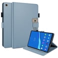 thumbnail image 1 of Dteck Lenovo Tab M8 / Smart Tab M8 / Tab M8 FHD Case, Premium PU Leather Cover Folio Stand Case Flip Wallet Shell for TB-8505F / TB-8505X, Lenovo Tab M8 (2nd Gen) 2019 Tablet,Blue, 1 of 8