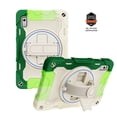 thumbnail image 1 of Dteck for Lenovo Tab M9 Case 9 inch (TB-310FU) with Rotating Hand Strap/Sturdy Stand, Heavy Duty Drop Protection Shockproof Rugged Case for Lenovo M9 HD Tablet 2023,Rainbow Green, 1 of 5