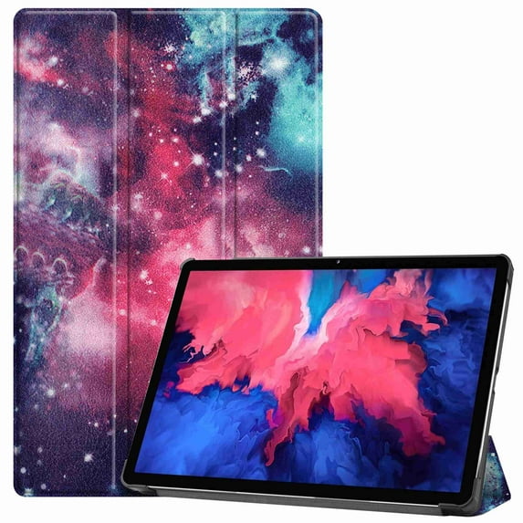 Dteck Lenovo Tab P11 Case 11 inch 2020 (Model: TB-J606F TB-J606X), Slim Lightweight Stand Folio Protective Hard Shell Case Smart Cover for 2020 Release Lenovo Tab P11 11", Galaxy