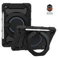 thumbnail image 1 of Dteck for Lenovo Tan M10 Plus 3rd Gen 10.6" Case, Drop-Proof Protection Case with Rotating Stand Handle Grip, Heavy Duty Shockproof Case for Tab M10 Plus 3rd Gen 2022,Black, 1 of 8