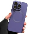 thumbnail image 1 of Dteck Liquid Silicone Case for iPhone 13 Pro Max, MagSafe Compatible, Upgraded Enhanced Camera Protection Shockproof Magnetic Case for iPhone 13 Pro Max, Purple, 1 of 6