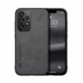 thumbnail image 1 of Dteck Luxury Leather Case for Samsung Galaxy A33 5G, Ultra Slim Thin Imported Leather Magnetic Shockproof Rugged Case For Samsung Galaxy A33 5G,Darkgray, 1 of 6