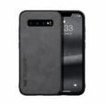 thumbnail image 1 of Dteck Luxury Leather Case for For Samsung Galaxy S9+ Ultra Slim Thin Imported Leather Magnetic Shockproof Rugged Case Darkgray,For Samsung Galaxy S9+, 1 of 6