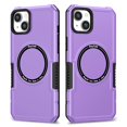 thumbnail image 1 of Dteck MagSafe Compatible iPhone 12 Case, iPhone 12 Pro Case, Shockproof Military Grade Protection Magnetic Rugged Case 6.1 Inch,Purple, 1 of 9
