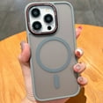 thumbnail image 1 of Dteck MagSafe Compatible with iPhone 15 Plus Case, Military Grade Drop-Proof Shockproof Matte Translucent Magnetic Case for iPhone 15 Plus,Gray, 1 of 6