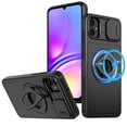 thumbnail image 1 of Dteck Magnetic Case for Galaxy A05, Compatible with MagSafe with Ring Kickstand Military Grade Drop Protection Cover Case for Samsung Galaxy A05,Black, 1 of 6