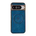 thumbnail image 1 of Dteck Magnetic Case for Google Pixel 9 Pro XL, Shockproof Magnetic Anti-Fingerprint PU Leather Cover Support Wireless Charging Ultra Slim Protection Cover, Blue, 1 of 7