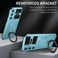 thumbnail image 1 of Dteck Magnetic Case for Samsung Galaxy S24 Plus,Shockproof Silicone+PC Case Compatible with Mag Safe Ring Holder Kickstand Cover for Samsung Galaxy S24+, Lightblue, 1 of 7